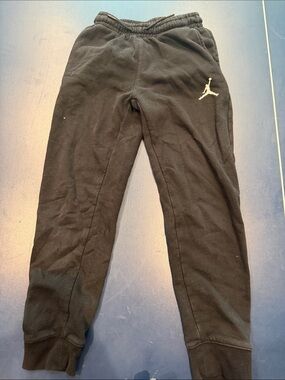 Jordan Black Kids Jumpman Fleece Joggers